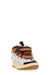 curb sneakers in calf nappa
