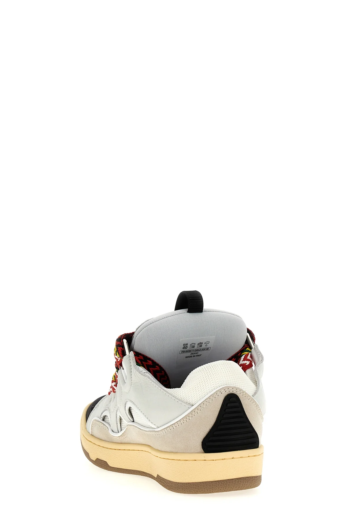 curb sneakers in calf nappa