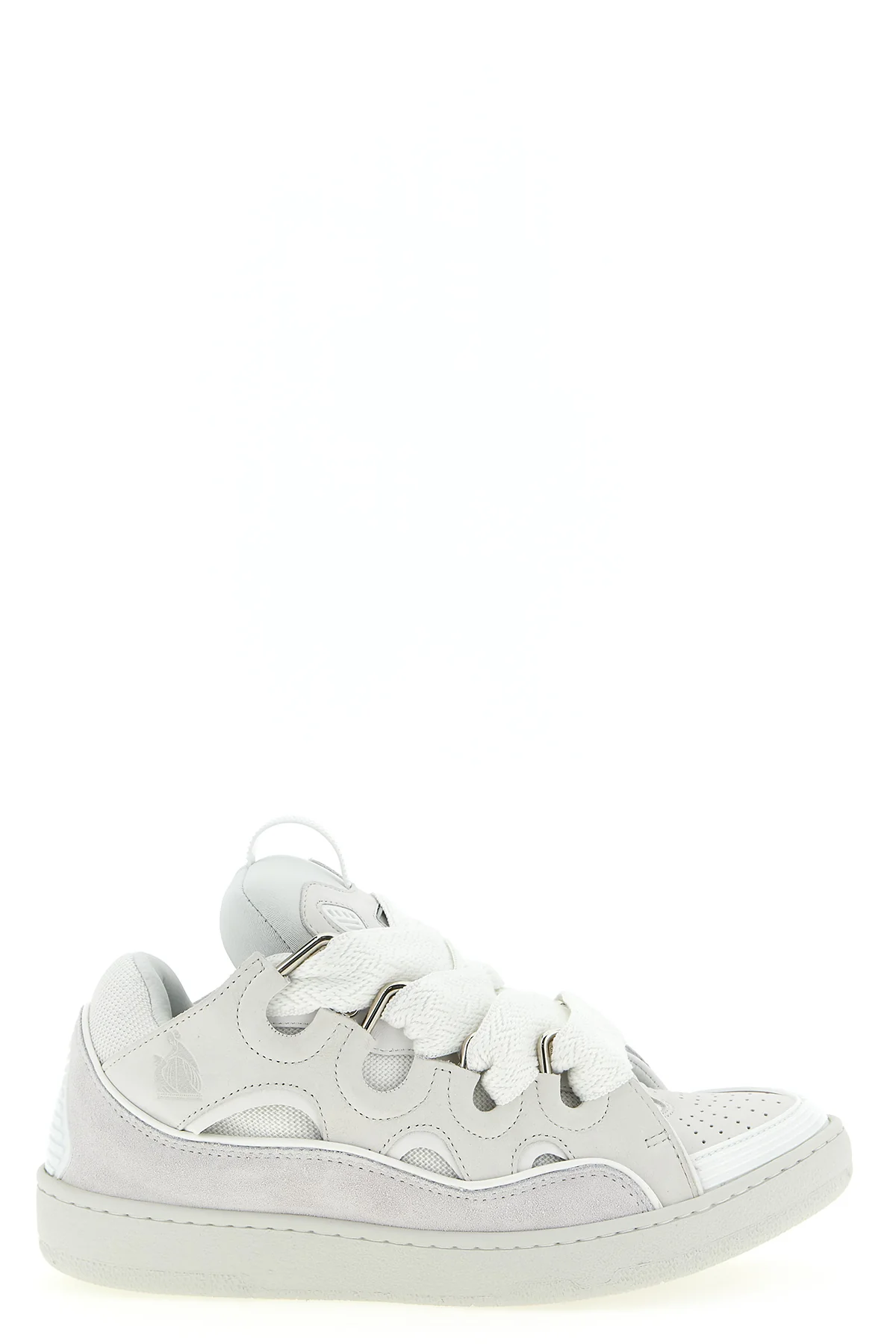 curb sneakers in calf leather