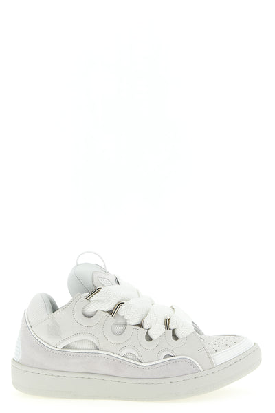 curb sneakers in calf leather