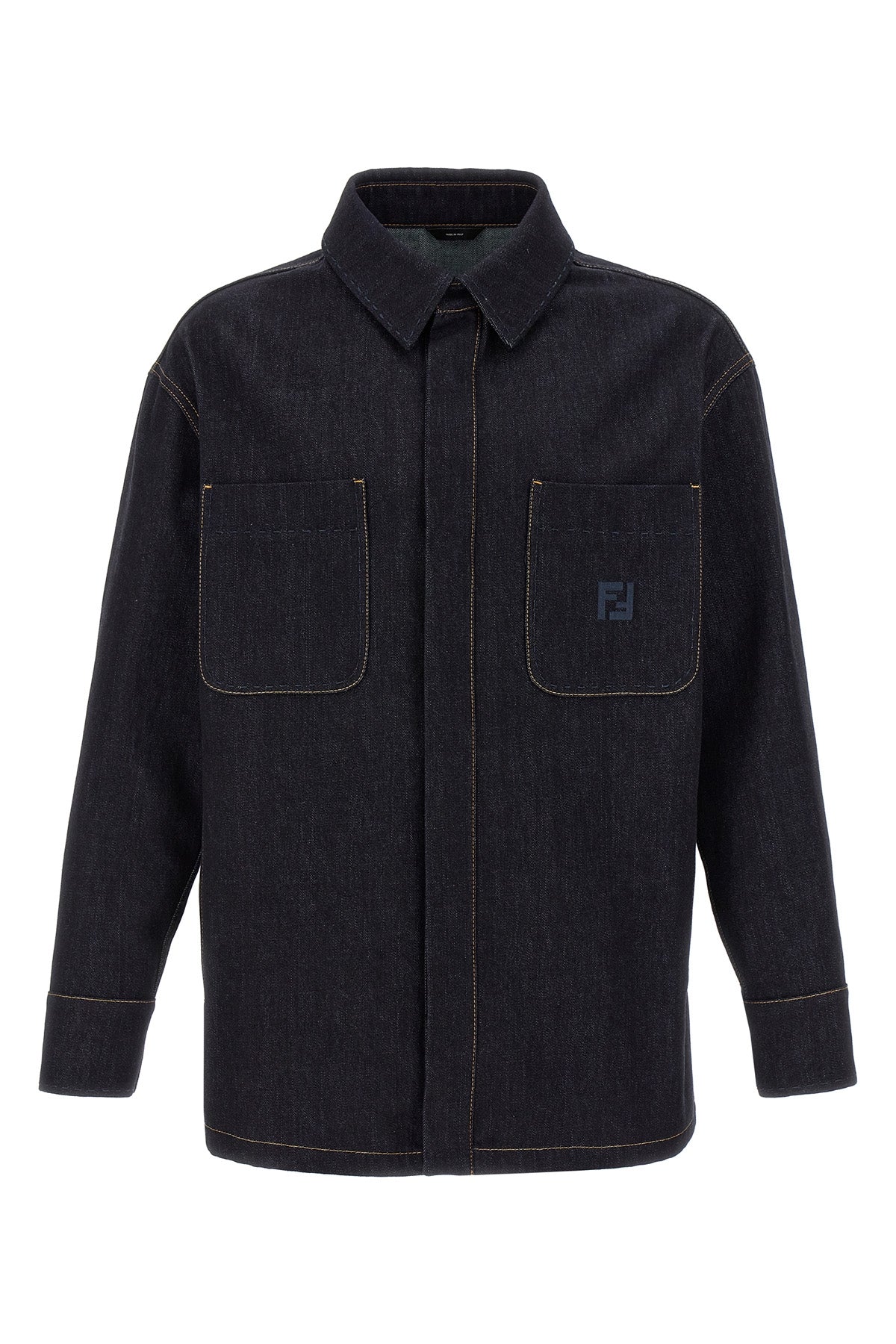 FENDI 48 denim fabric jacket