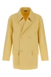 double breast caban felt coat
