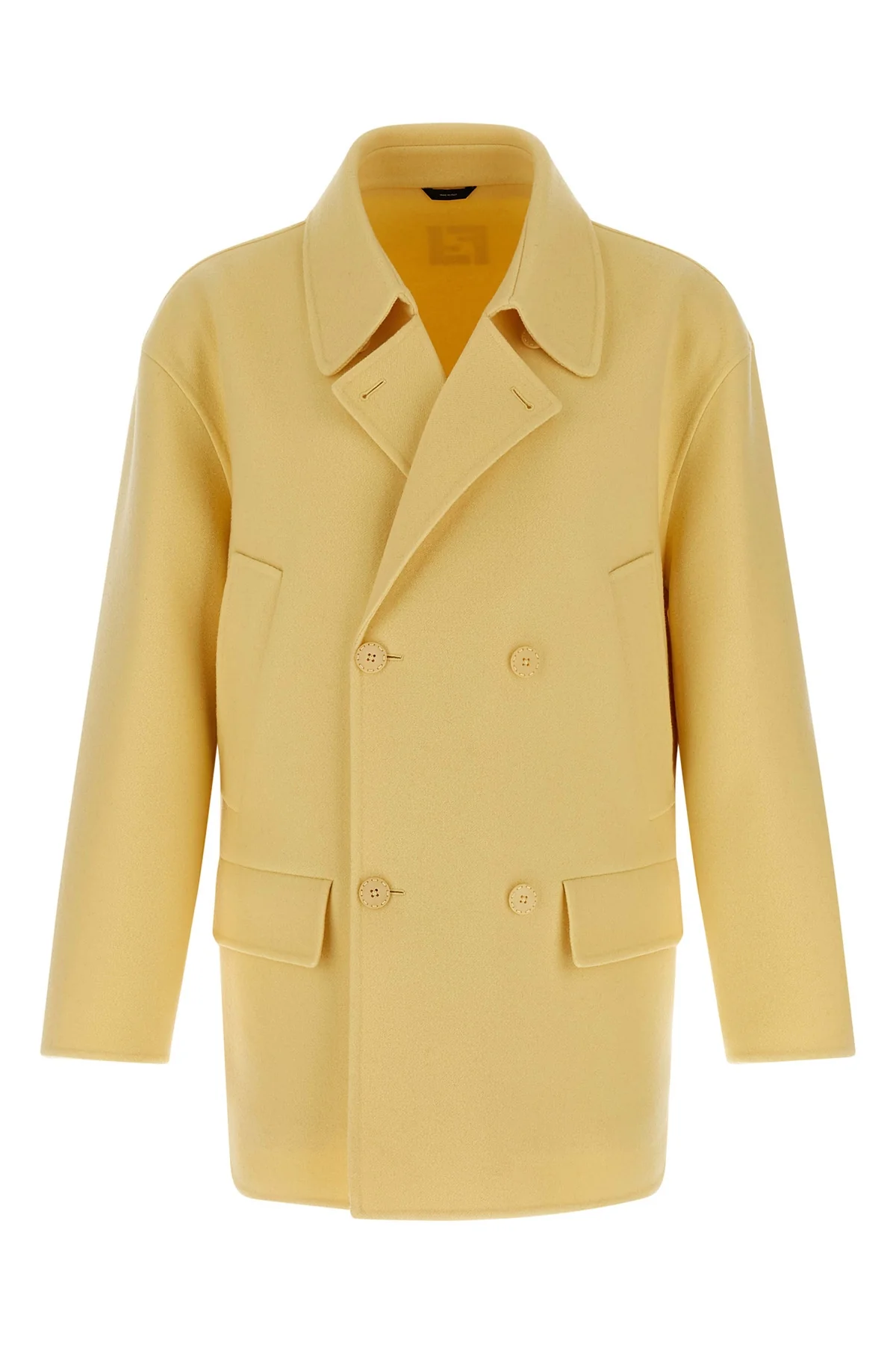 double breast caban felt coat