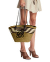 Medium Anagram Paula Ibiza Raffia Basket Bag