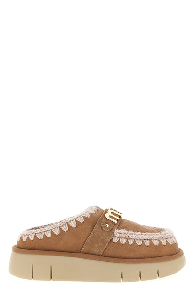 bounce clog suede sabots