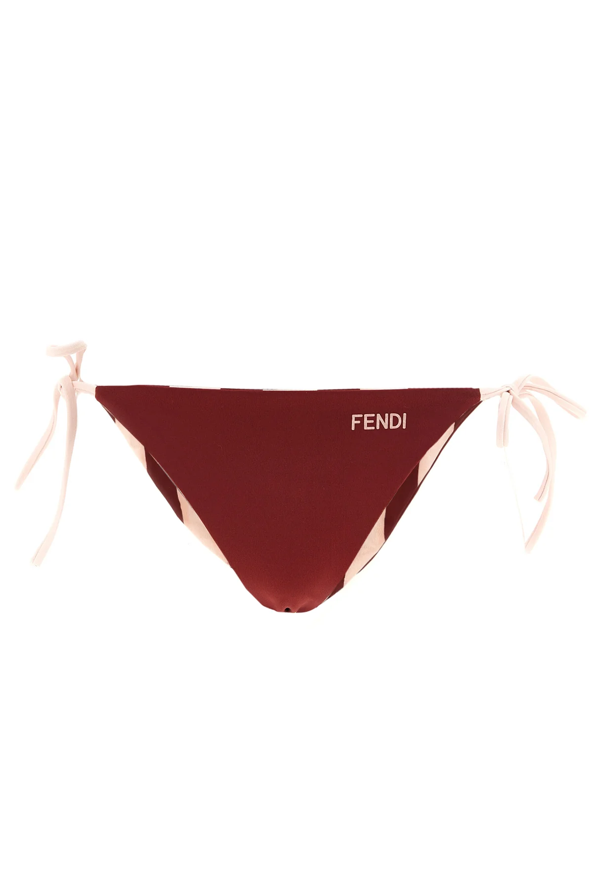 FENDI 38 the fendi bikini briefs redefine beachwear aesthetics through a double-sided con