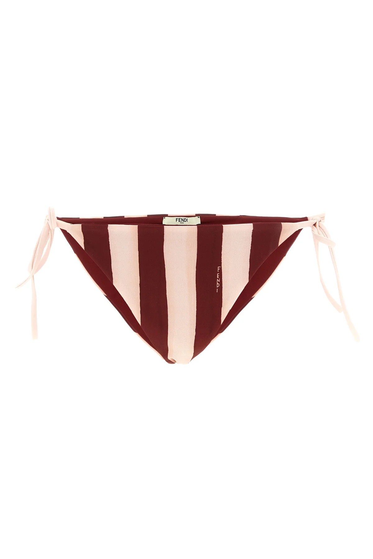 FENDI 38 the fendi bikini briefs redefine beachwear aesthetics through a double-sided con