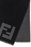 fine wool jacquard scarf