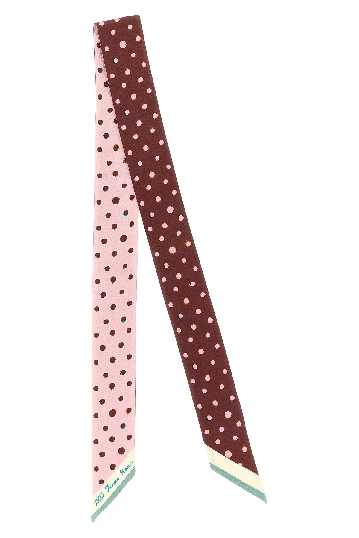 double-sided wrappy silk bandeau