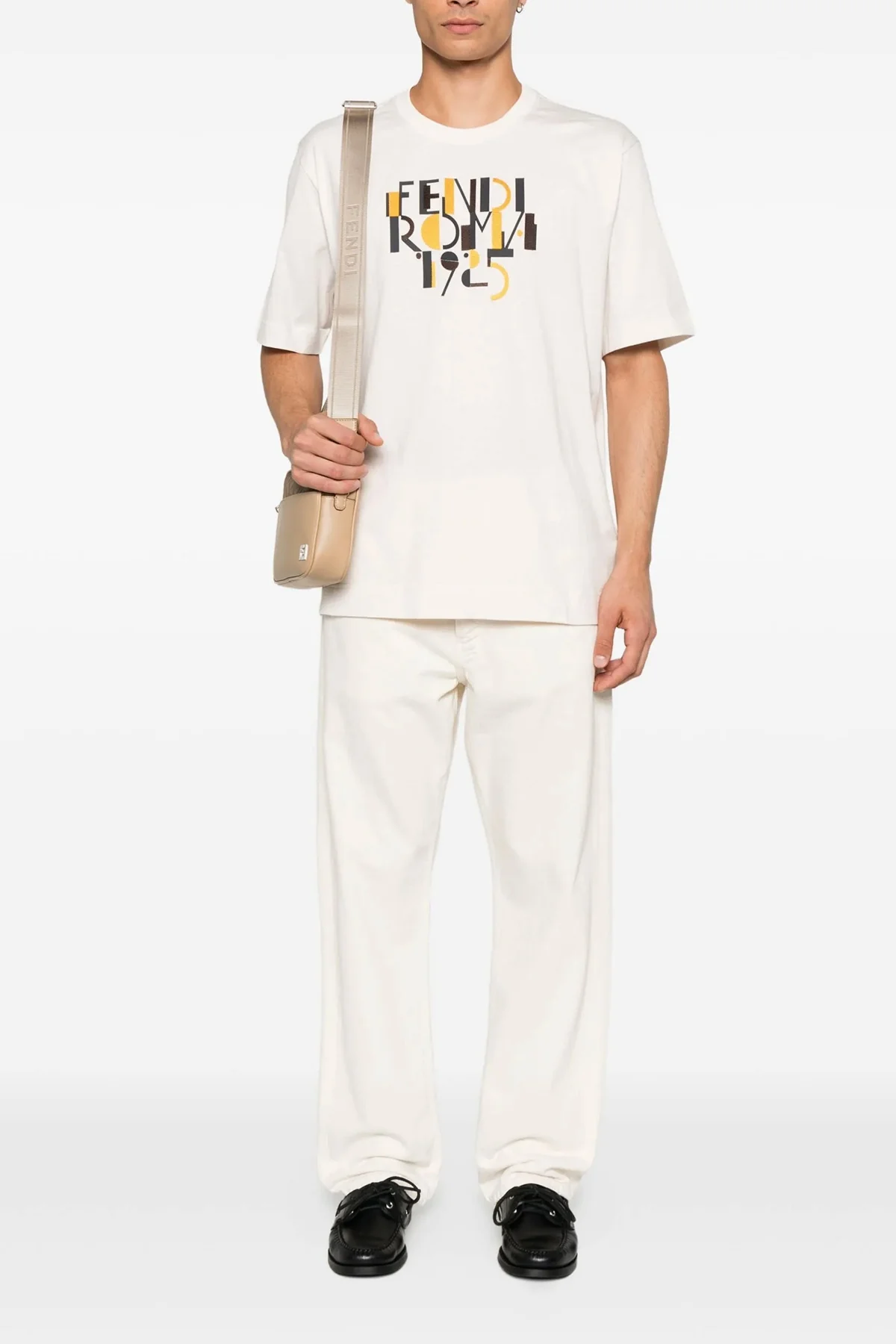 FENDI L cotton jersey t-shirt