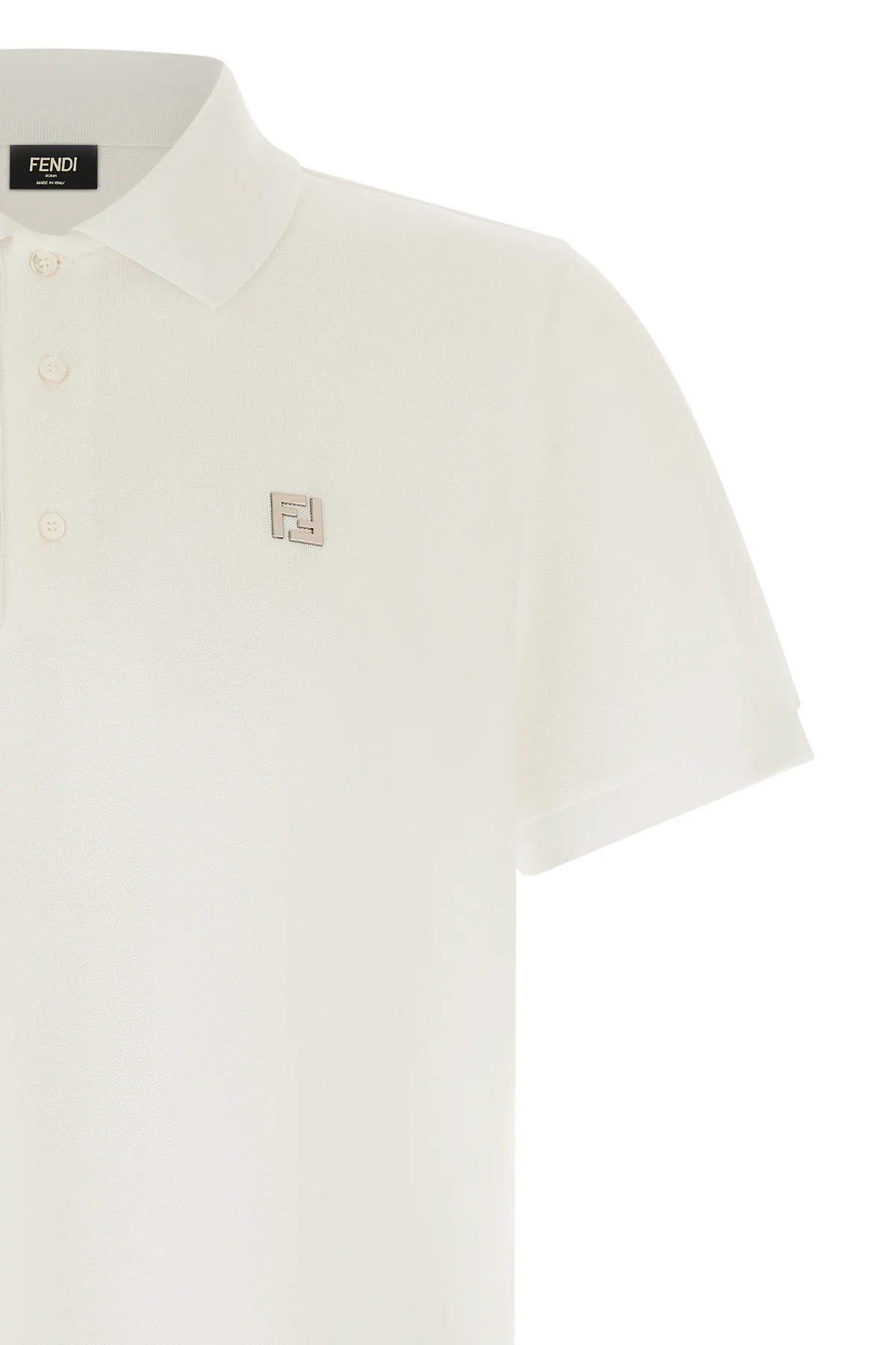 cotton piqué polo shirt
