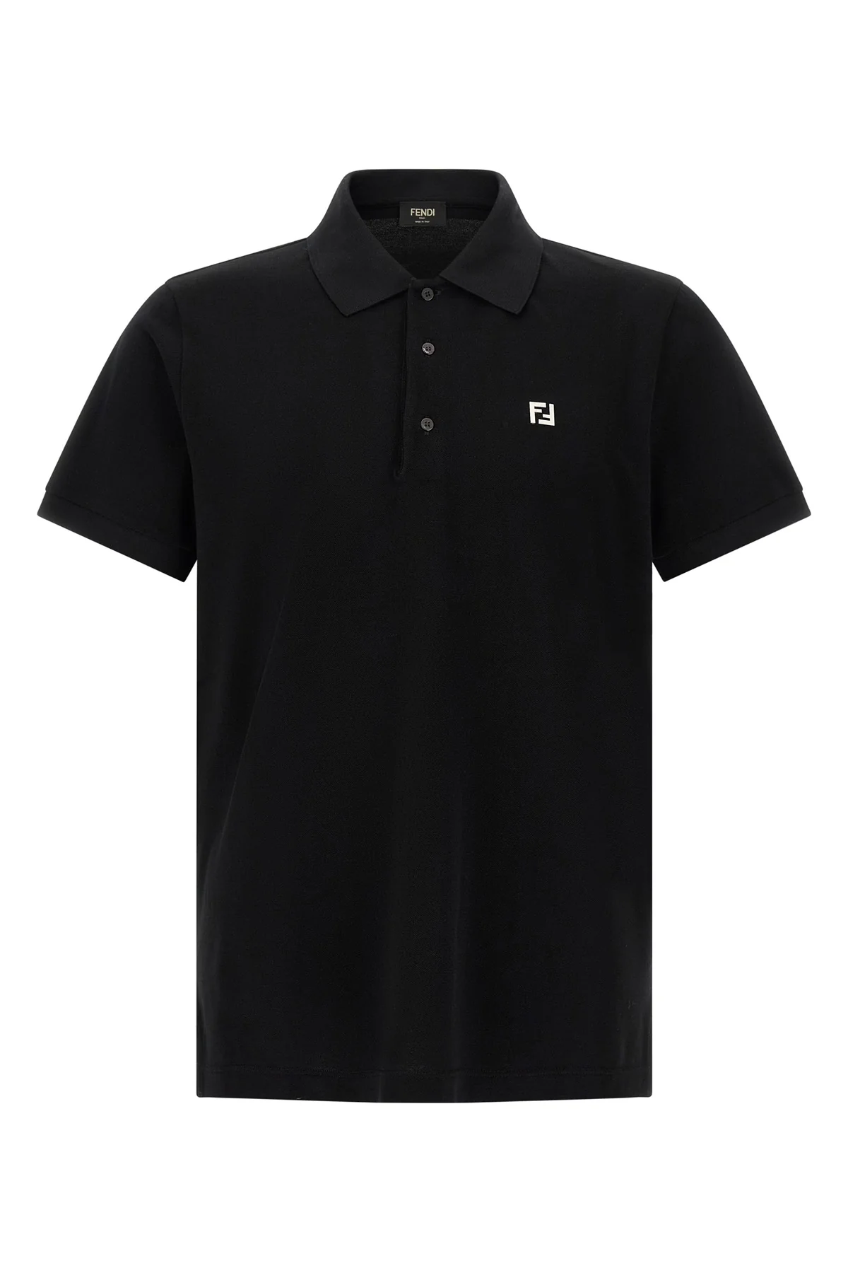 cotton piqué polo shirt