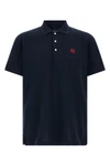 piqué cotton polo shirt