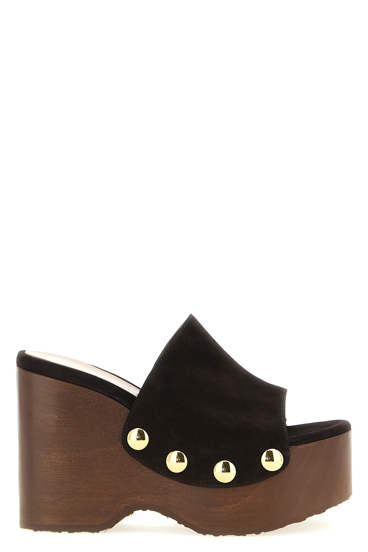 GIANVITO ROSSI 37 suede ardéa clog