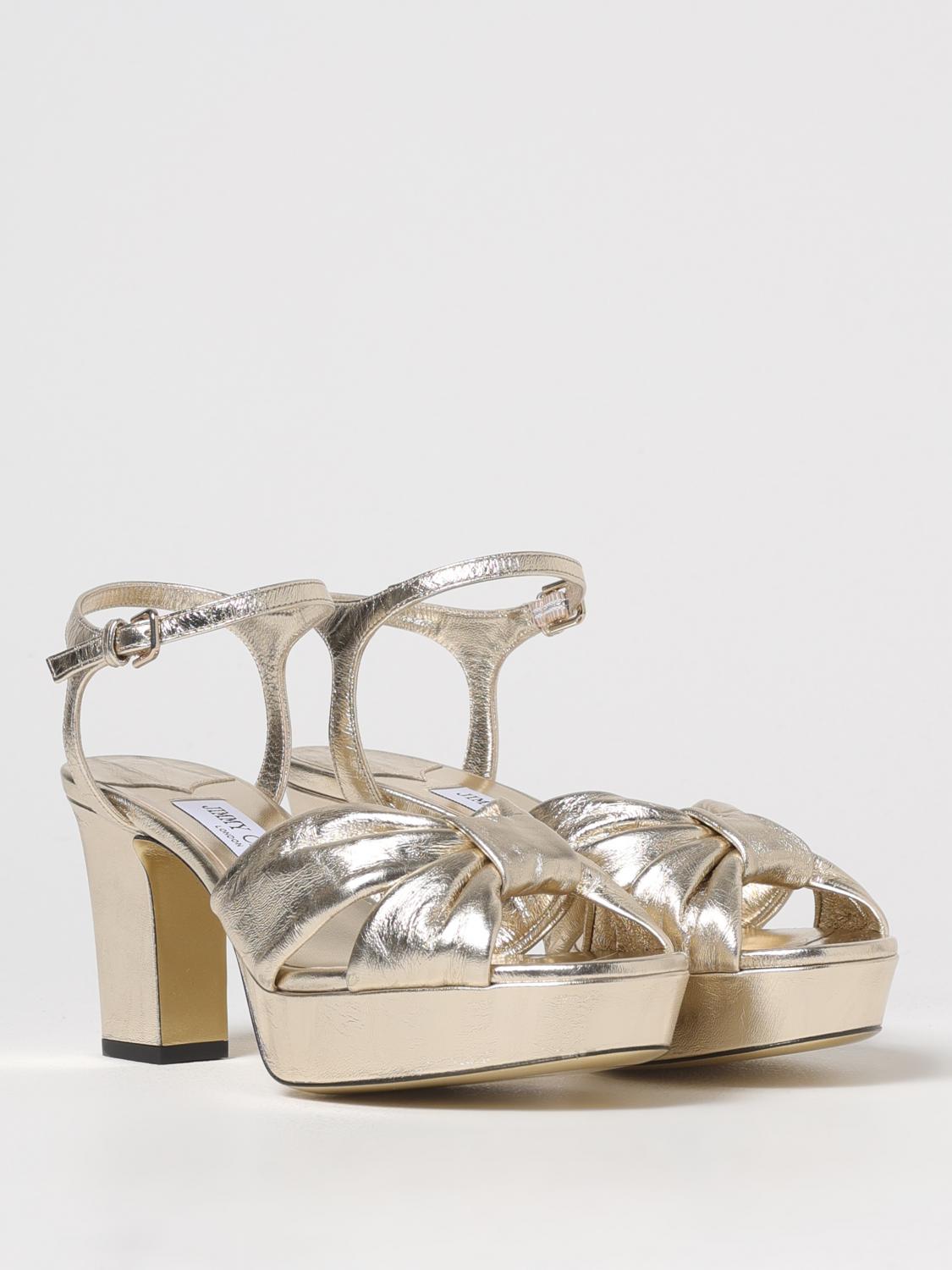 woman's heeled sandal