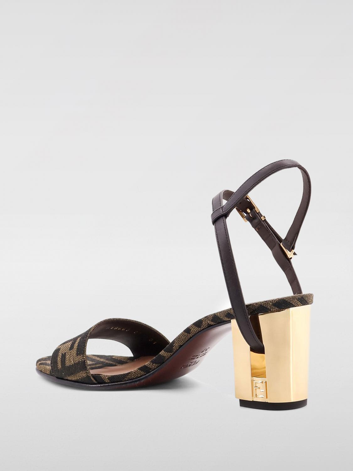 woman's heeled sandal