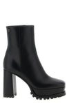 harlem leather ankle boots