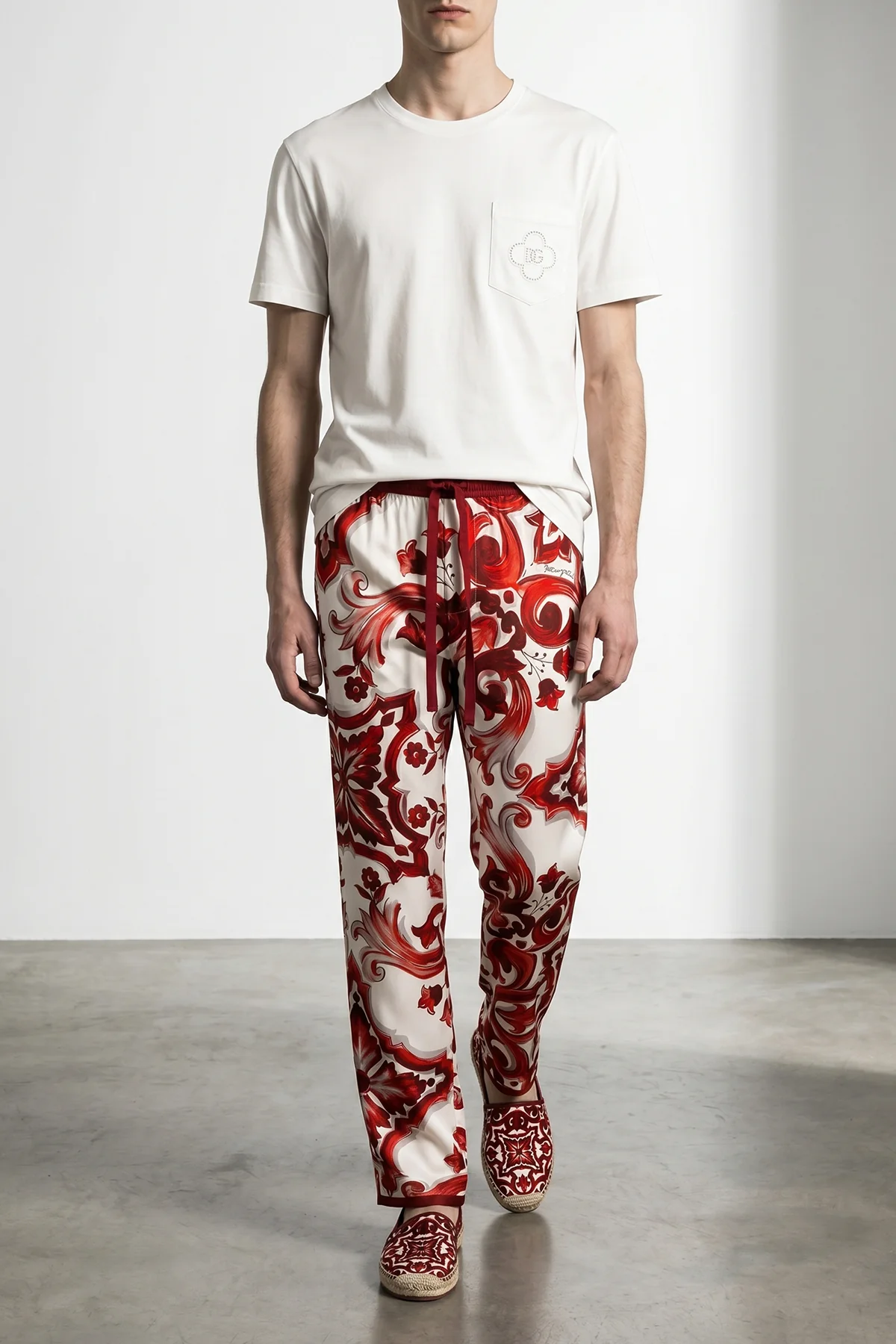 DOLCE amp; GABBANA 48 cotton jersey t-shirt