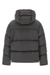 quilted and padded synthetic fabric down jacket
