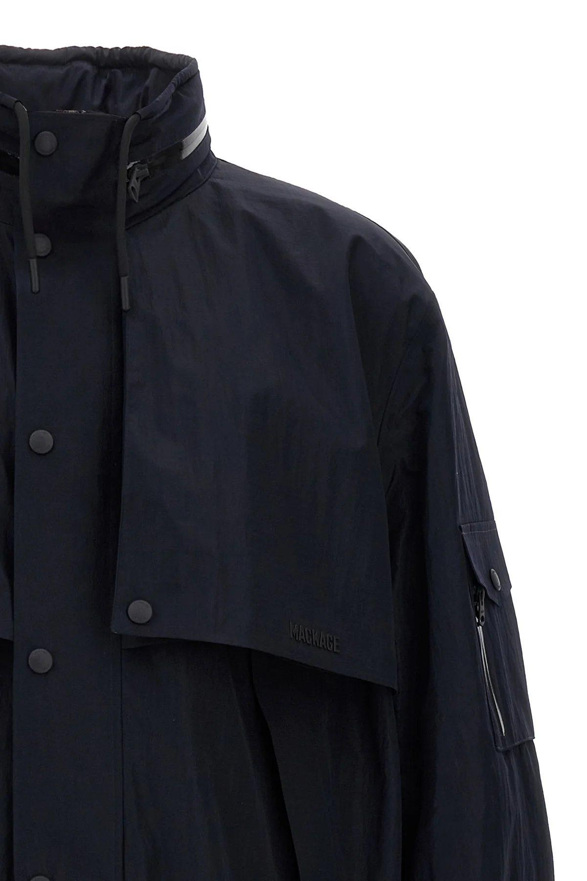 garrett jacket in water-repellent technical fabric