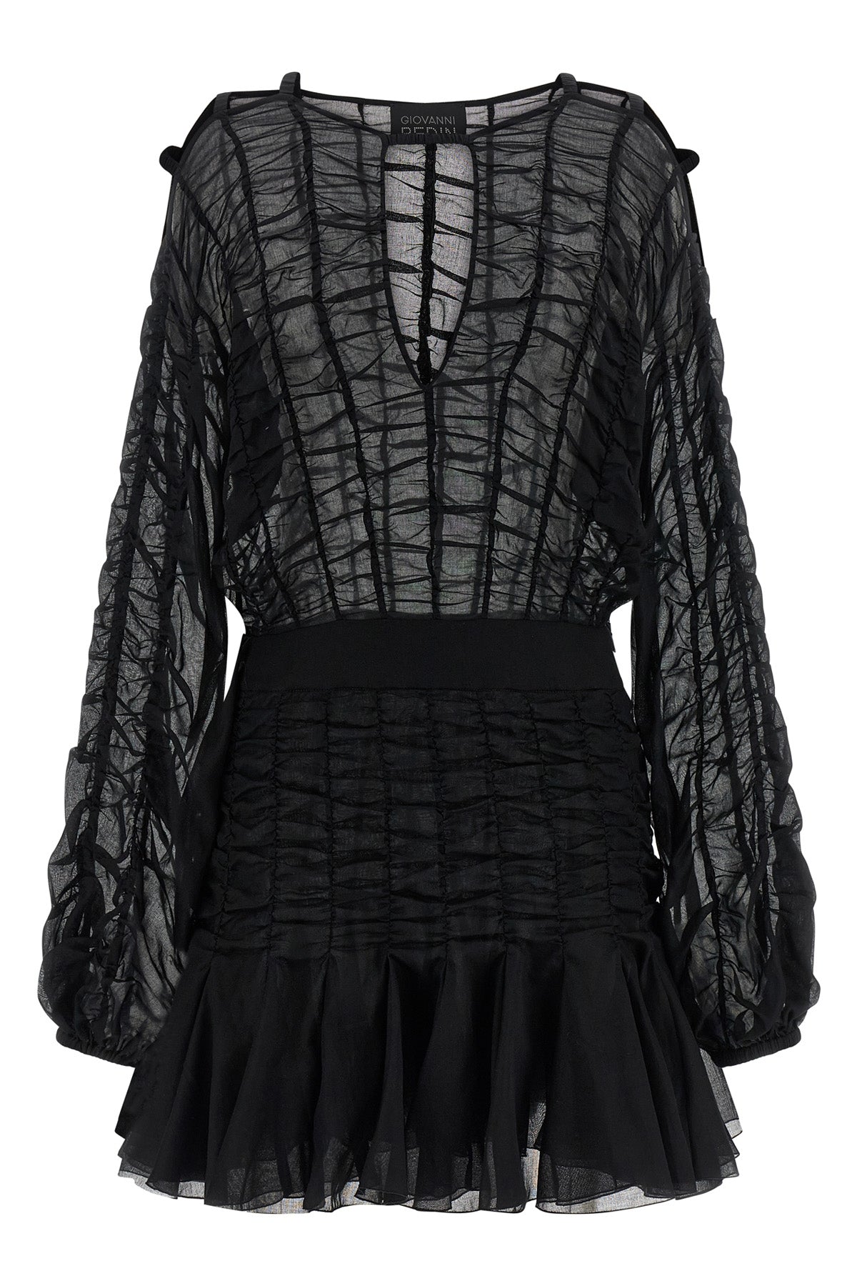 GIOVANNI BEDIN 40 light cotton mini dress