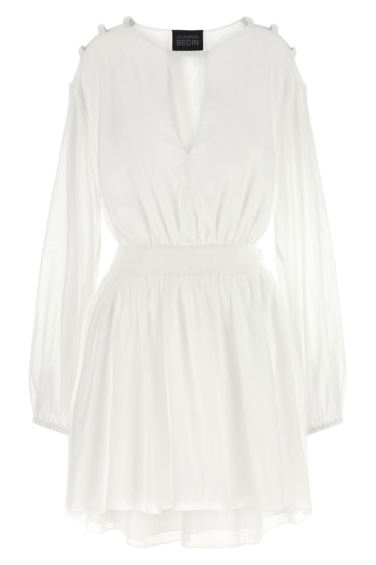 GIOVANNI BEDIN 38 mini dress in light cotton muslin