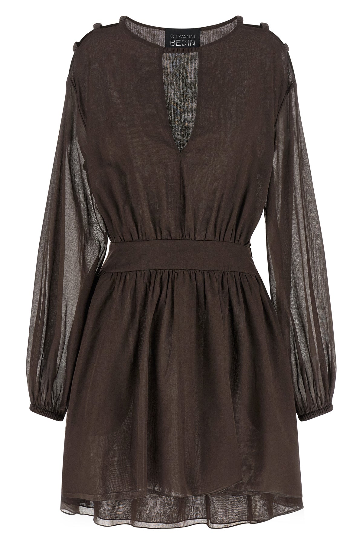 GIOVANNI BEDIN 40 mini dress in light cotton muslin