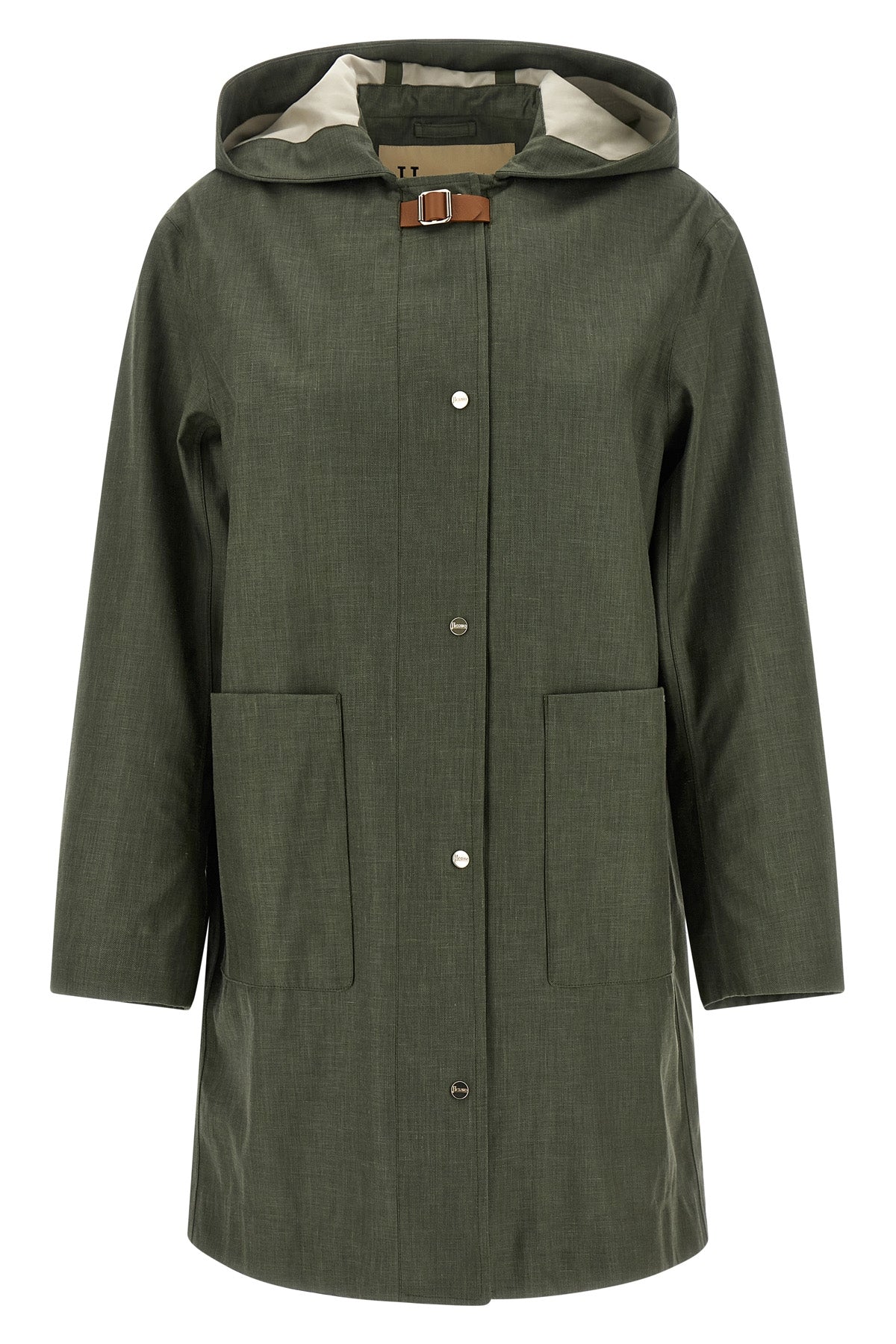 waterproof in technical linen blend fabric