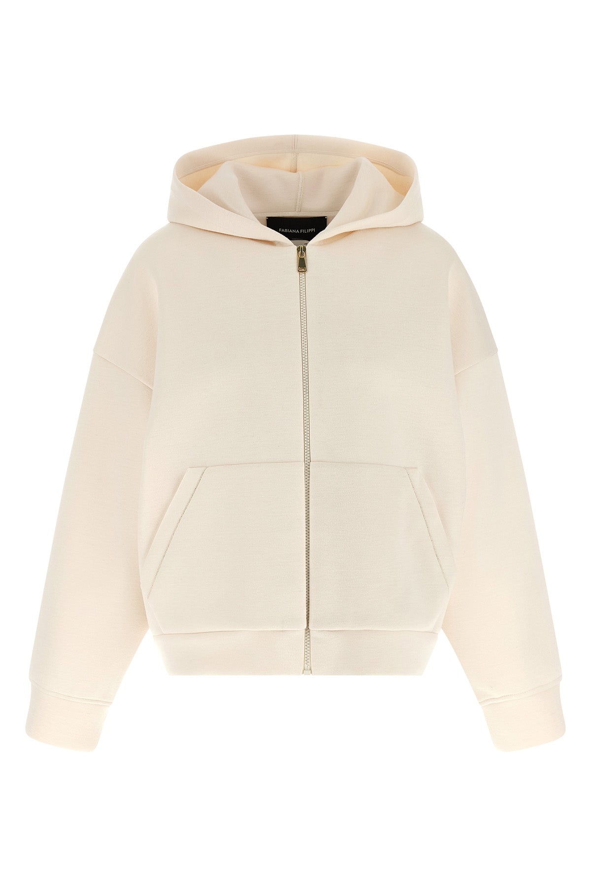 FABIANA FILIPPI 40 scuba cashmere hoodie