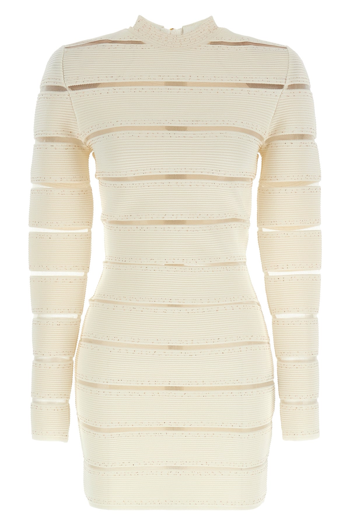 BALMAIN 34 bodycon mini dress in stretch viscose