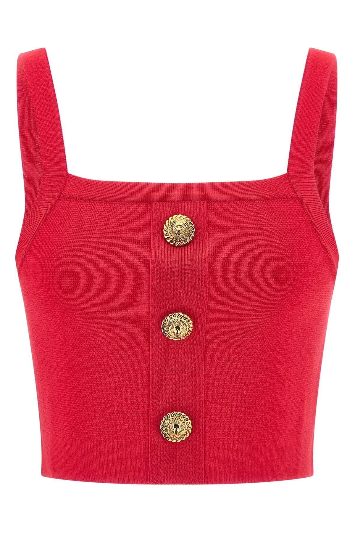 BALMAIN 34 shiny effect viscose knit top