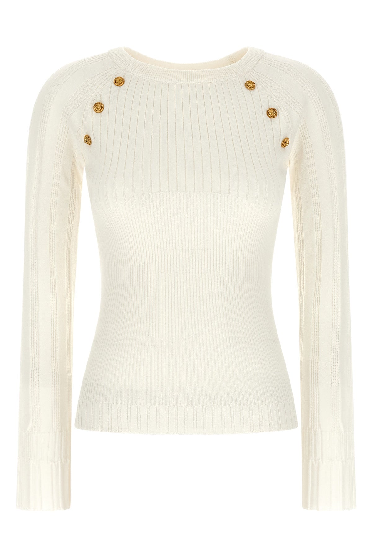 BALMAIN 34 stretch viscose sweater