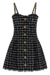 tweed mini dress
