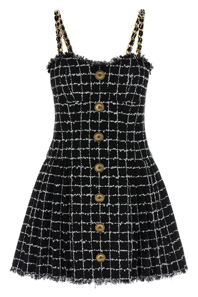 tweed mini dress