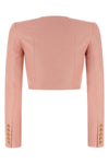 bolero lambskin blazer jacket