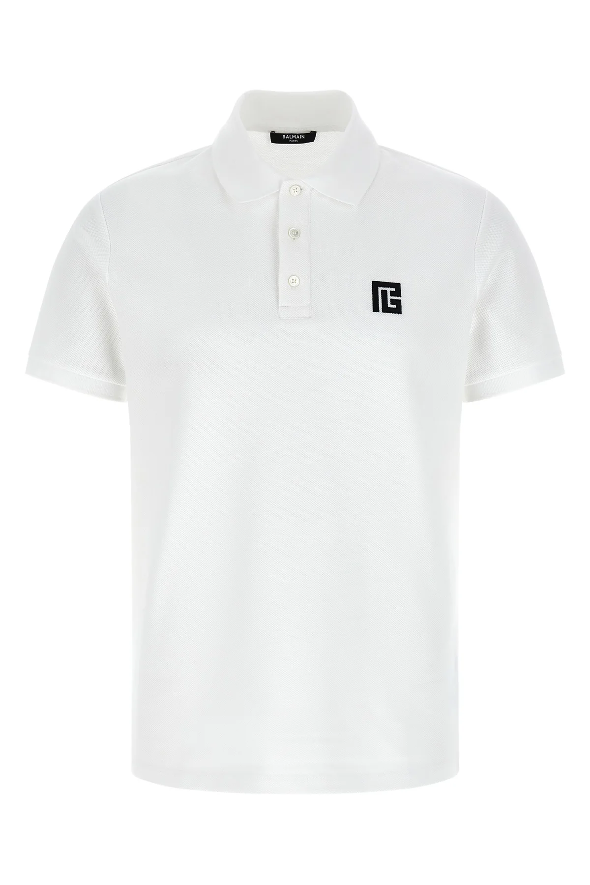 cotton piqué polo shirt