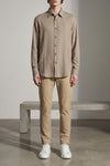 all over jacquard monogram viscose shirt