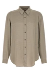 all over jacquard monogram viscose shirt