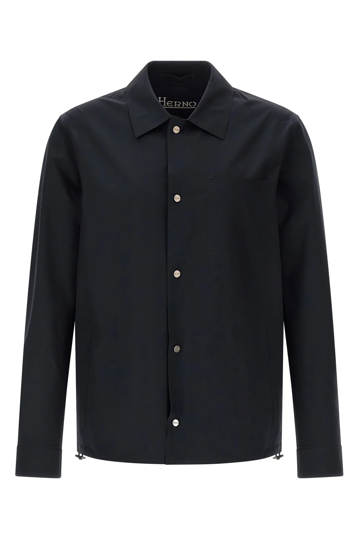 HERNO 50 essence overshirt in water-repellent tape fabric