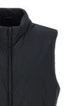 ecoage sleeveless vest in smooth fabric