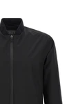 functional bomber jacket in water-repellent pro-meteo fabric