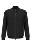 functional bomber jacket in water-repellent pro-meteo fabric