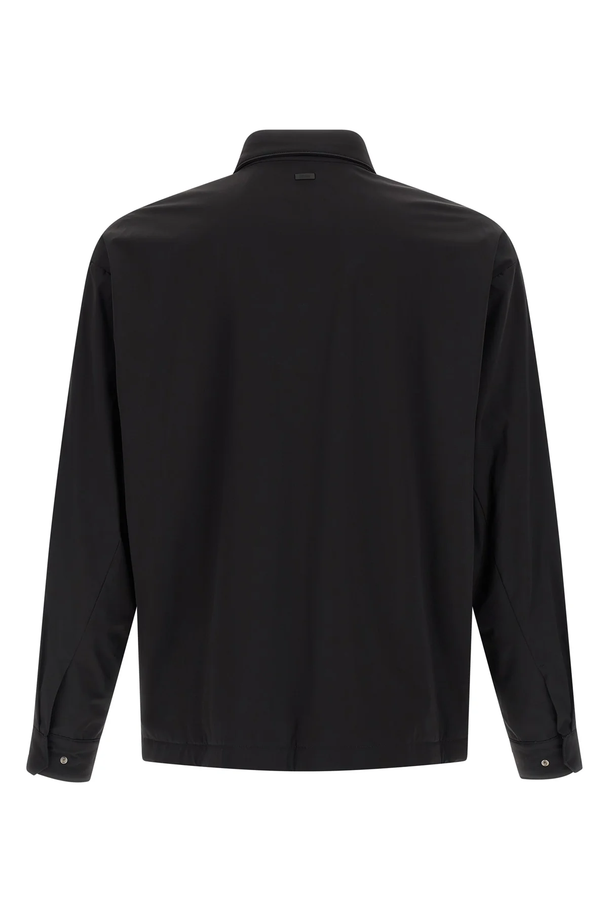 HERNO 48 functional overshirt in technical windproof and rainproof fabric