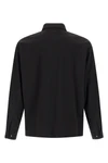 functional overshirt in technical windproof and rainproof fabric