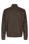suede effect fabric jacket