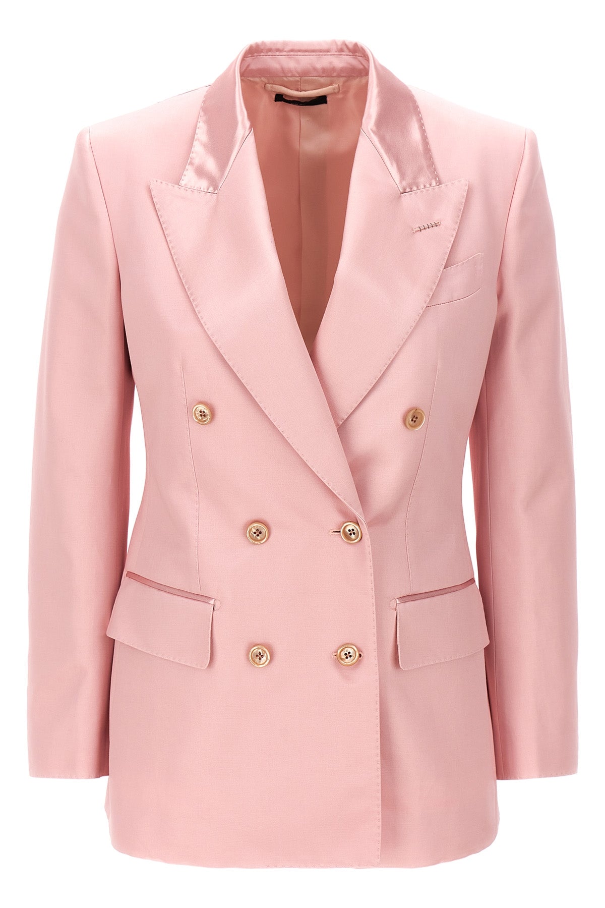 TOM FORD 40 double-breasted duchesse blazer