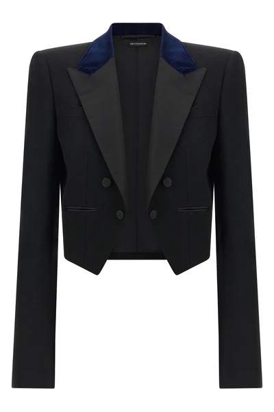 the tom ford sharp tuxedo blazer exemplifies rigorous sartorial architecture