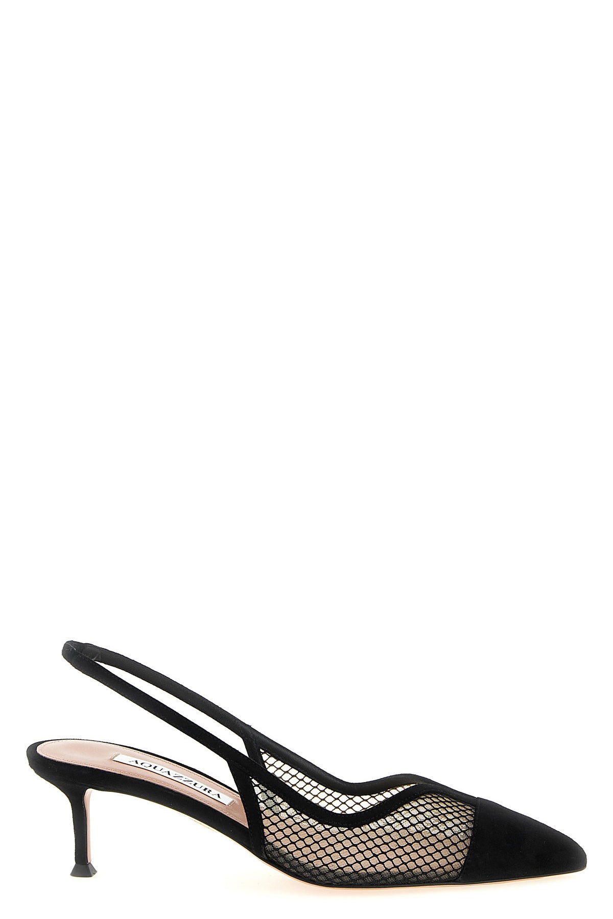 AQUAZZURA 36 gia mesh mesh slingbacks