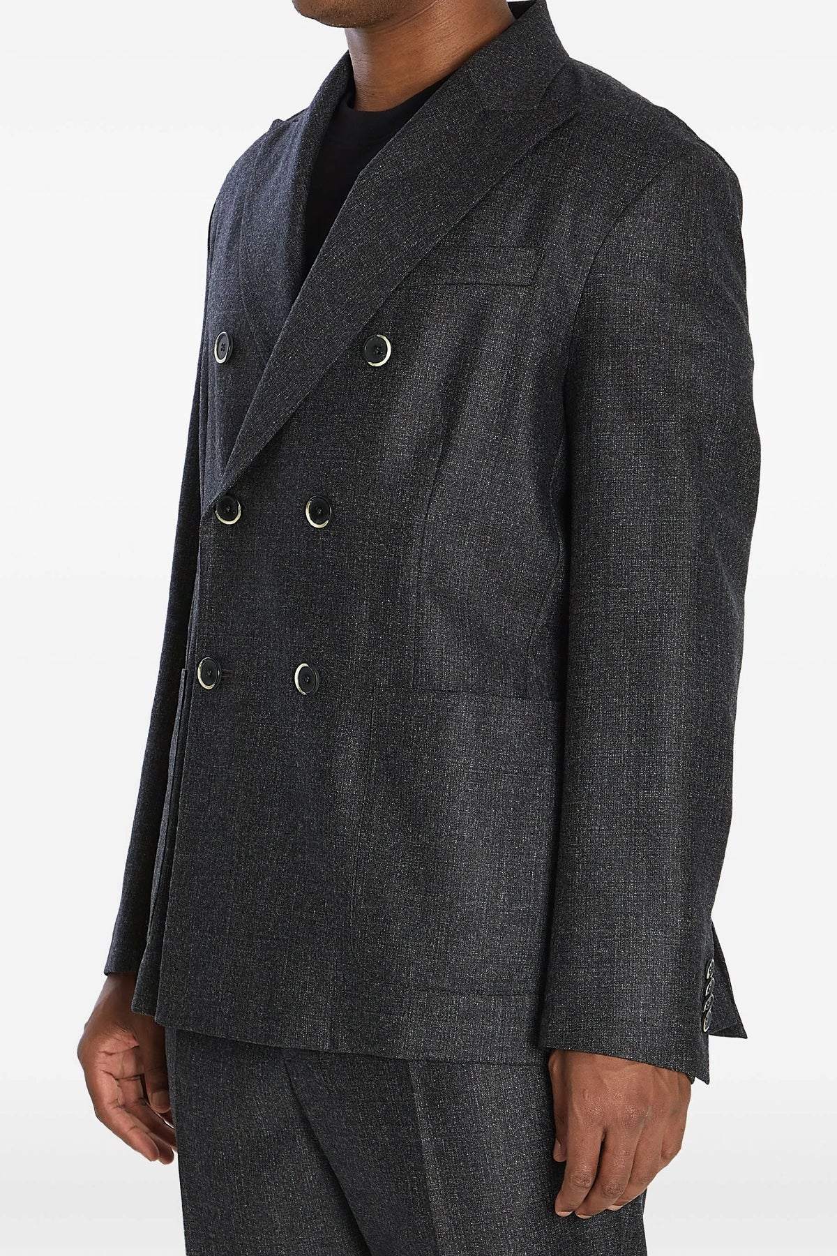 doria double-breasted wool blazer jacket