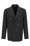 doria double-breasted wool blazer jacket